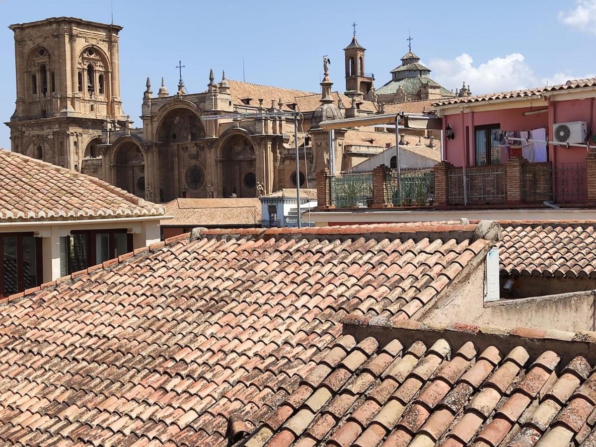 Apartamento Atico Con Vistas En Granada Centro Exterior foto