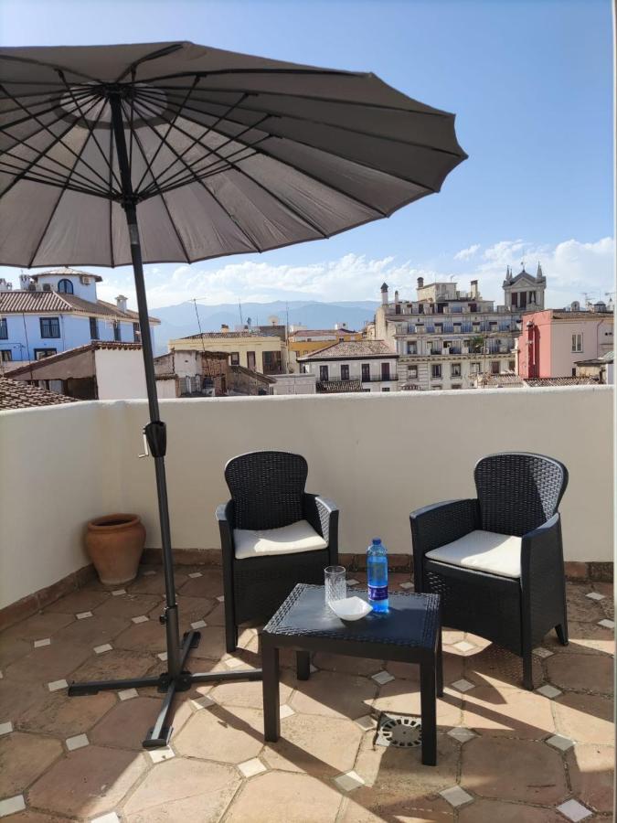 Apartamento Atico Con Vistas En Granada Centro Exterior foto