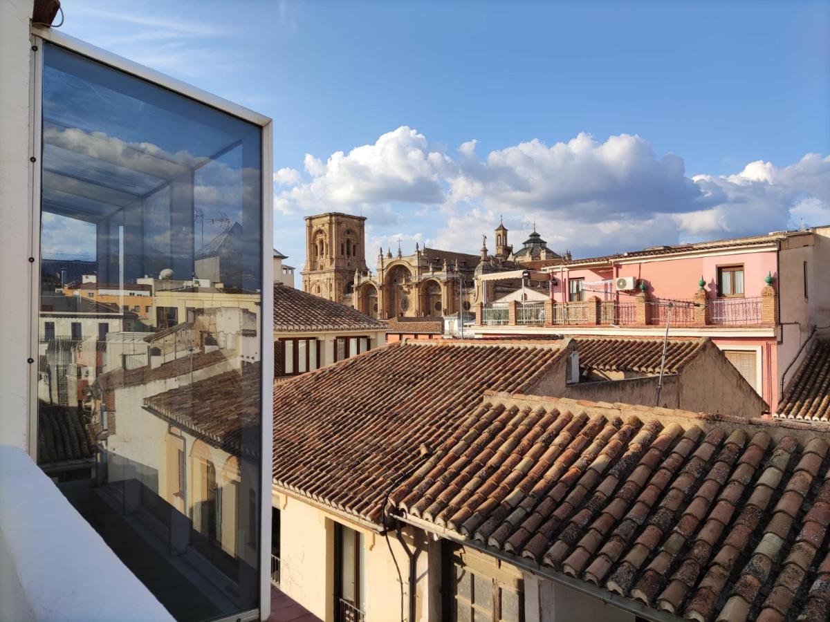 Apartamento Atico Con Vistas En Granada Centro Exterior foto