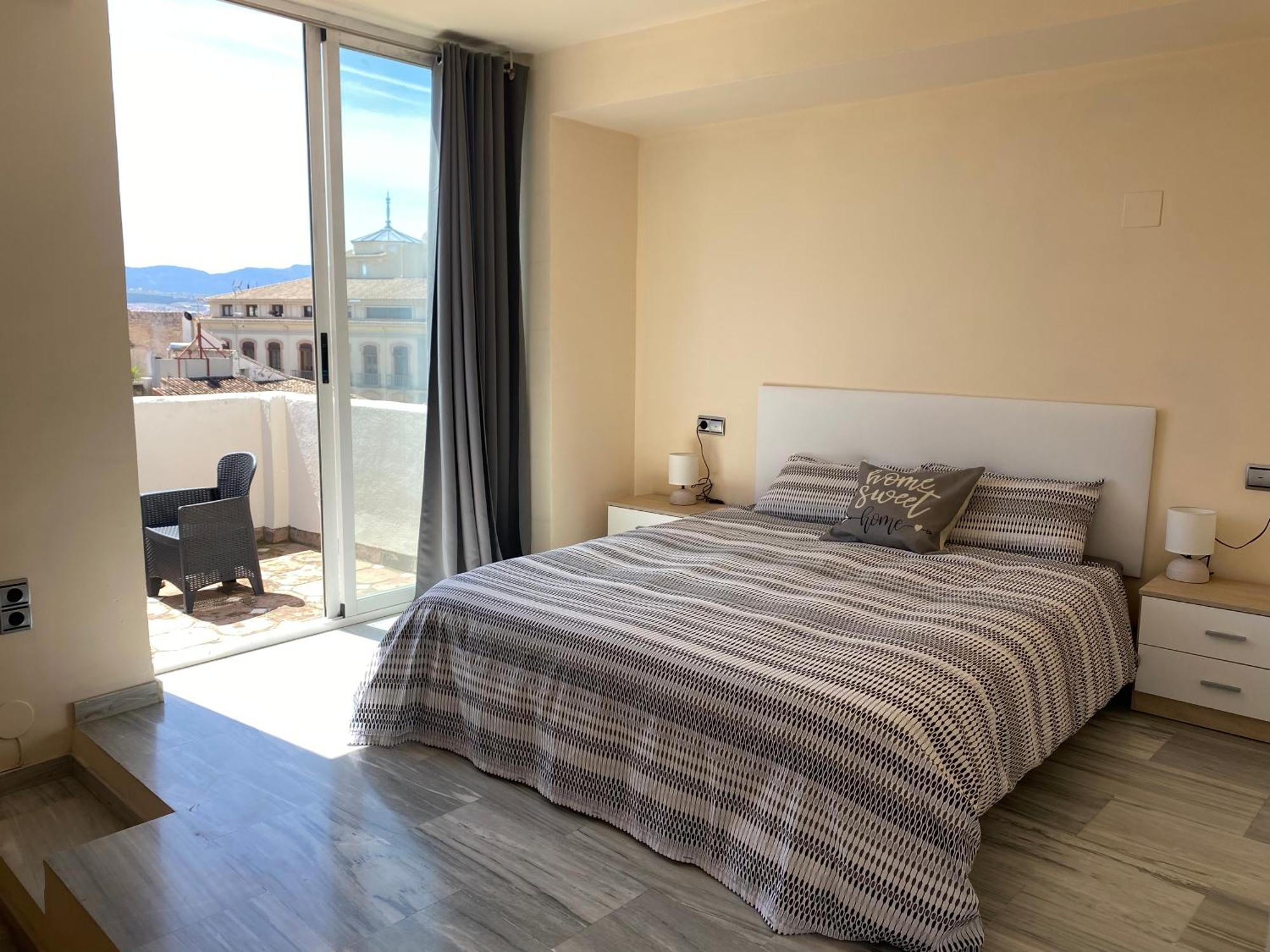 Apartamento Atico Con Vistas En Granada Centro Exterior foto